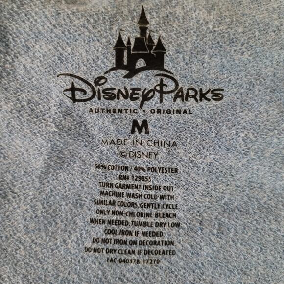 Disney Parks Lilo and Stitch Long Sleeve Sweatshirt Size Medium - Picture 3 of 5